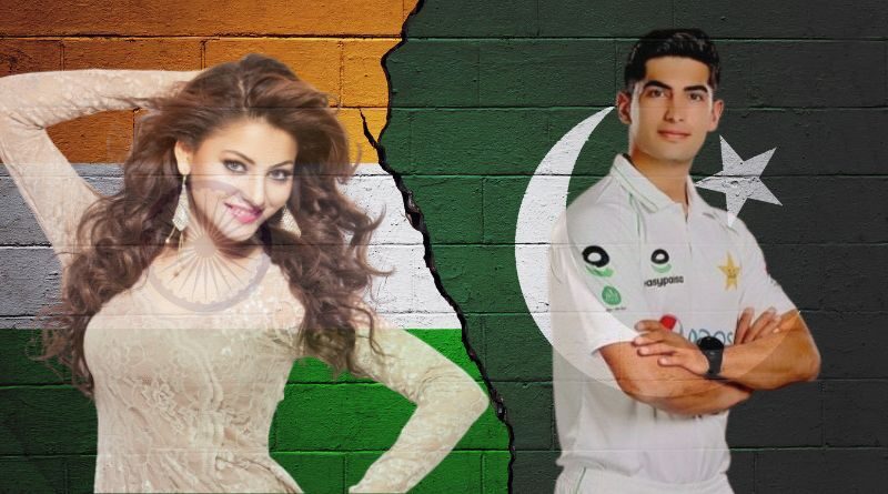 Pakistani Pacer Naseem Shah and Indian Actress Urvashi Rautela Controversy
