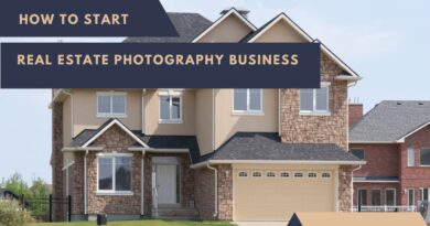 real estate photography business